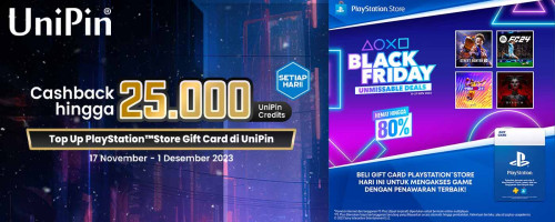 Black Friday Sale Hadir bersama UniPin dengan Penawaran Terbaik!!